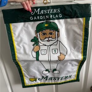 Masters Garden Flag with Gnome